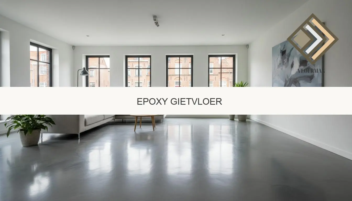 Epoxy gietvloer prijs per m²: dikte, nadelen en toepassingen