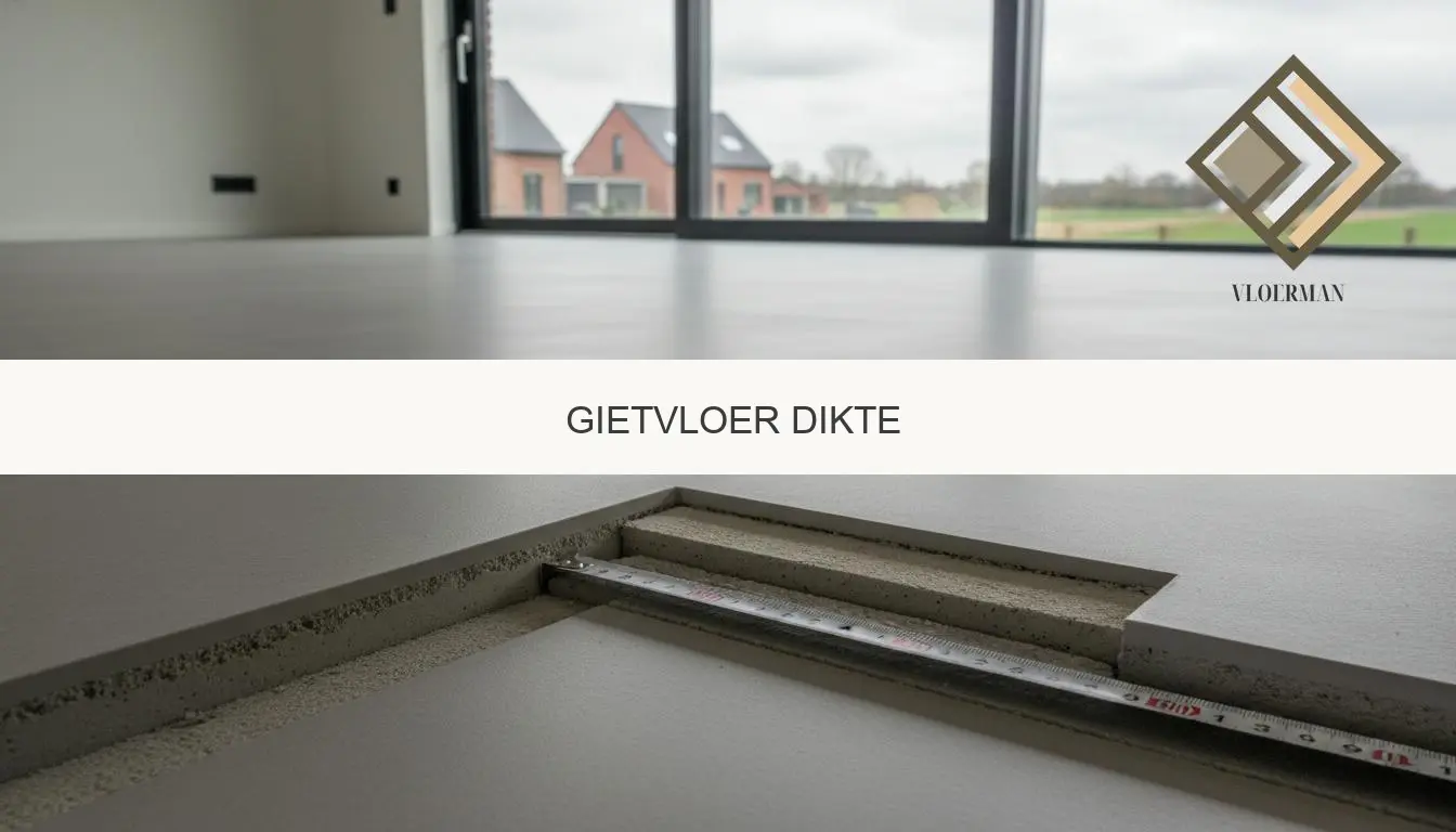 Gietvloer dikte: hoe dik is een gietvloer in mm?