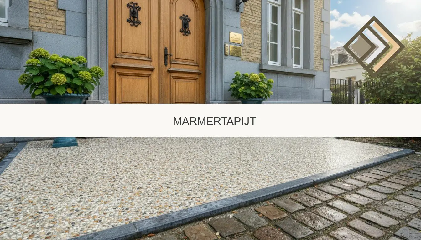 Marmertapijt: soorten, prijs per m2, onderhoud en plaatsing