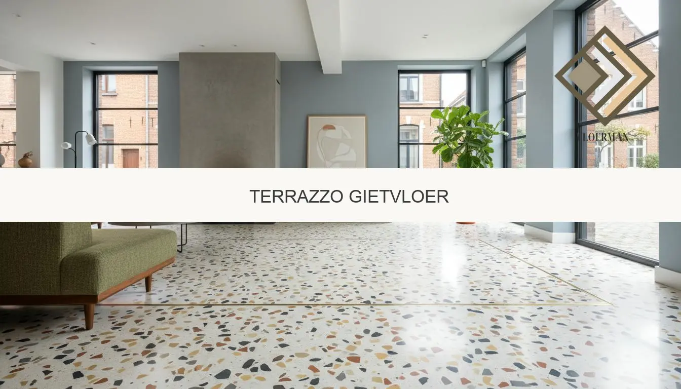 Terrazzo gietvloer prijs, dikte en toepassingen